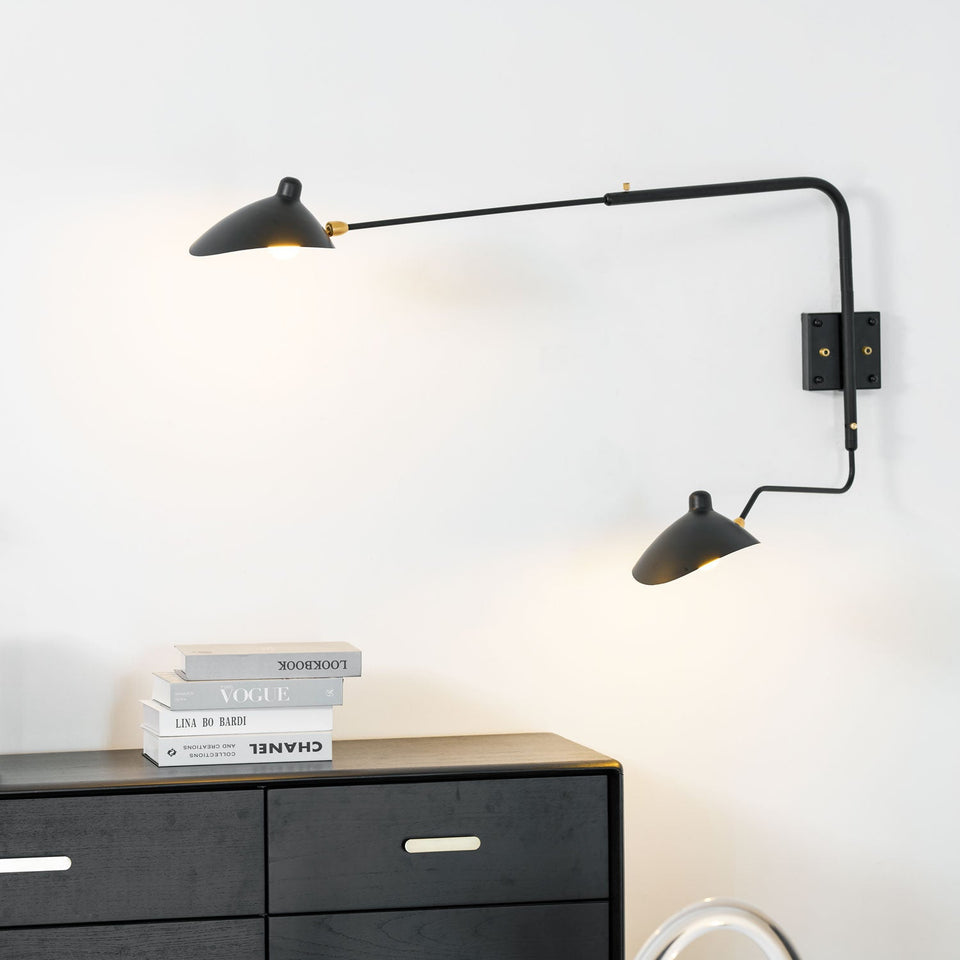 Multi-Arm Wall Sconce Light Fixture-Lighting > Wall Lights-casanuva-casanuva