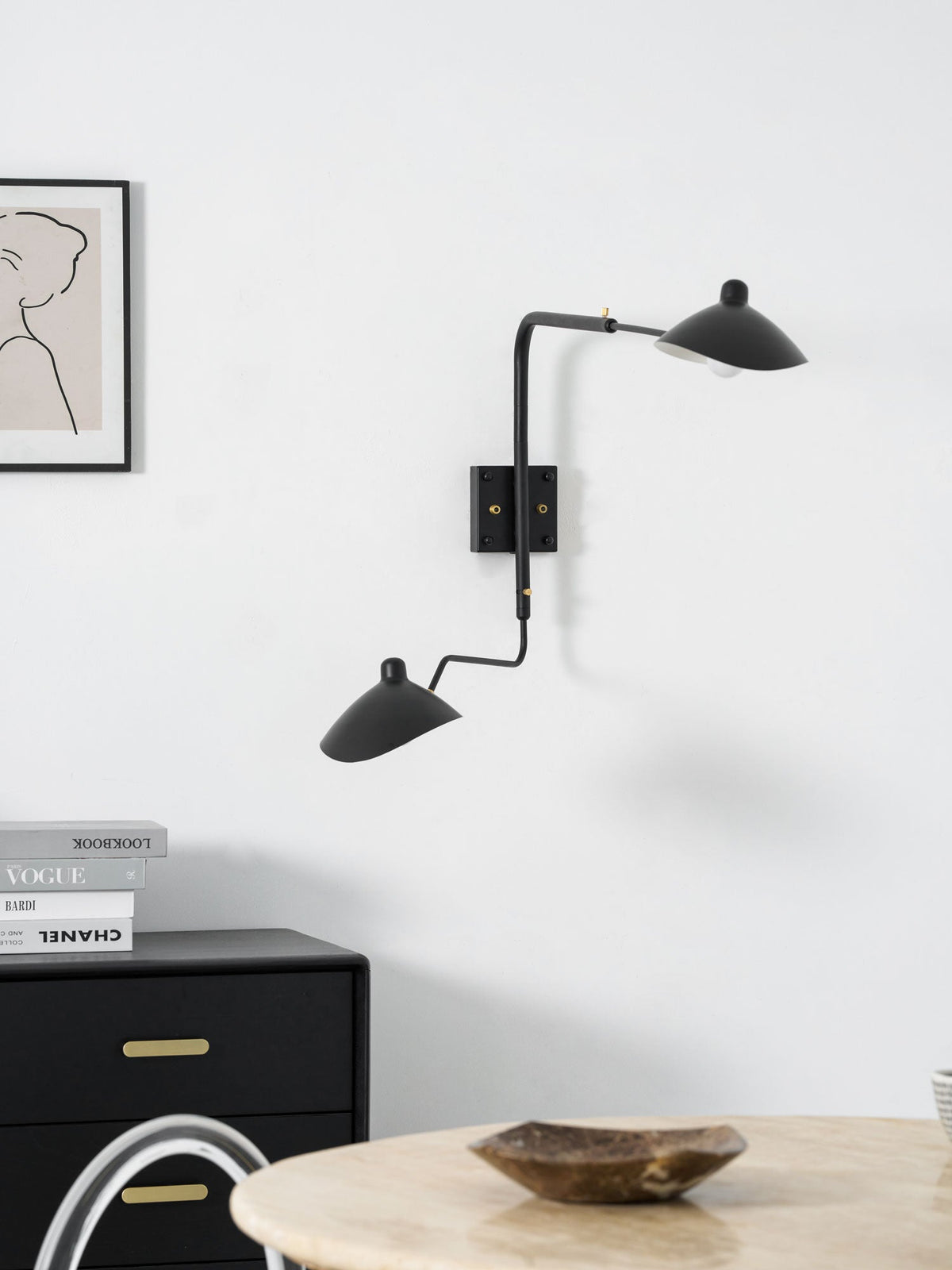 Multi-Arm Wall Sconce Light Fixture-Lighting > Wall Lights-casanuva-casanuva