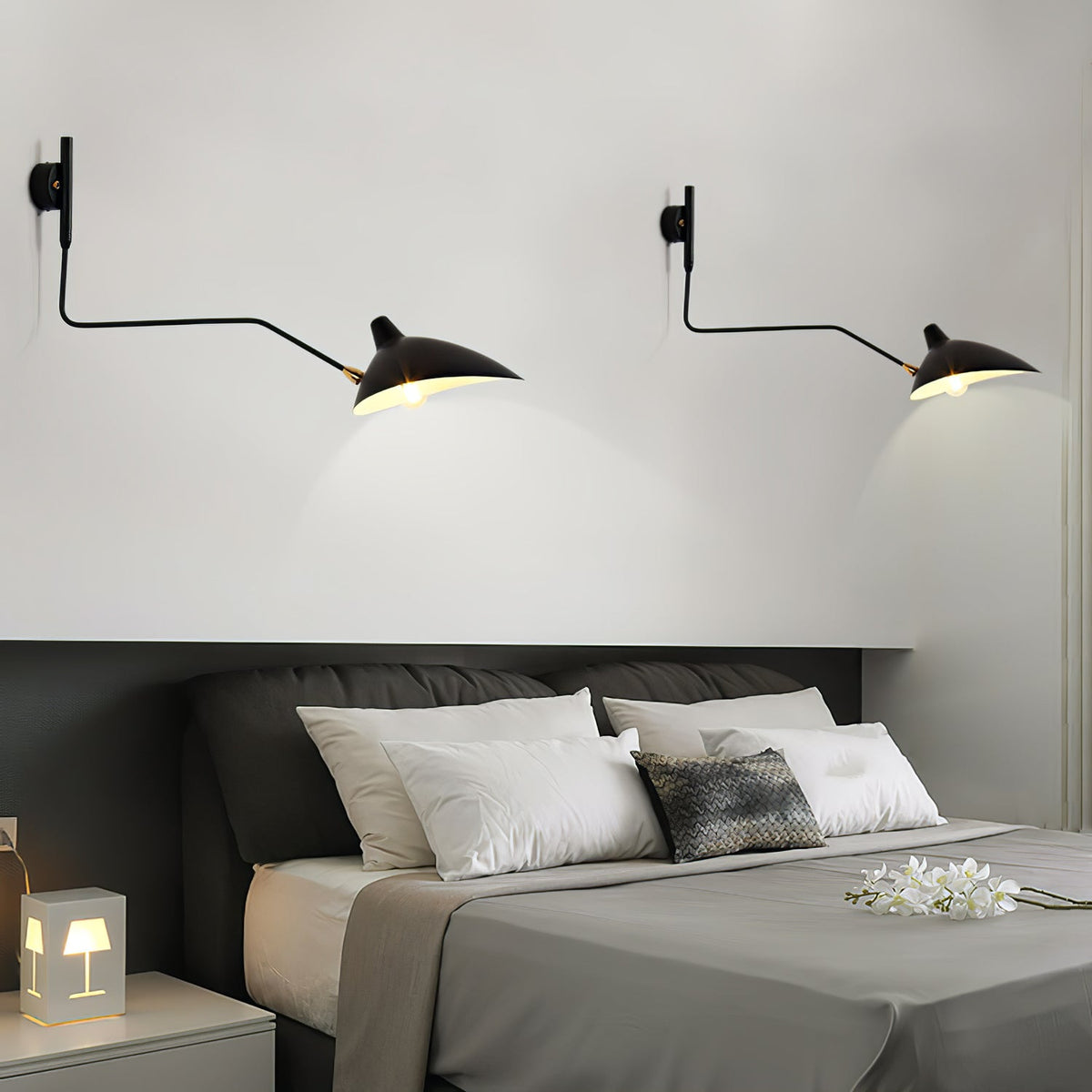 Multi-Arm Wall Sconce Light Fixture-Lighting > Wall Lights-casanuva-casanuva