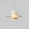 Multi-Tier Scandinavian Pendant Light-Lighting > Pendant Lights-casanuva-White-35 x 20cm-casanuva