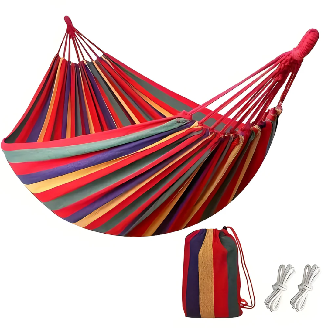 Multifunctional Hammock Extra Strong Breathable with Hanging Set-Home Decor > Decorative Accessories-casanuva-Red-casanuva