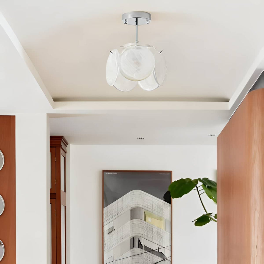 Murano Glass Art Nouveau Ceiling Light-Lighting > Chandeliers & Pendant Lights-casanuva-casanuva