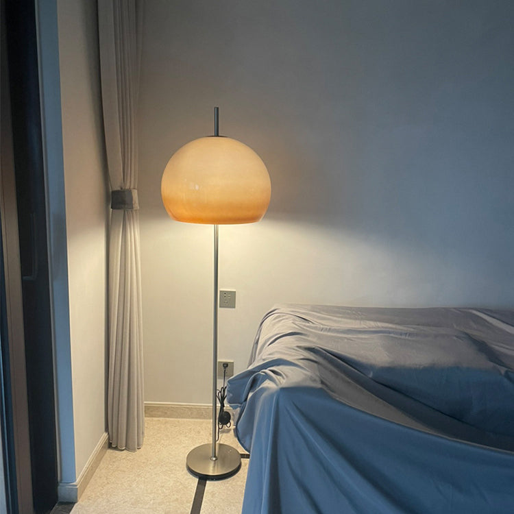 Mushroom Glass 2-Light Floor Lamp Contemporary Retro Design-Lighting > Floor Lamps-casanuva-casanuva