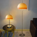 Mushroom Glass 2-Light Floor Lamp Contemporary Retro Design-Lighting > Floor Lamps-casanuva-casanuva