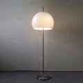 Mushroom Glass 2-Light Floor Lamp Contemporary Retro Design-Lighting > Floor Lamps-casanuva-Beige-110V-120V-casanuva