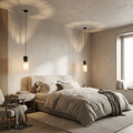 Natural Alabaster Brass Pendant Light Fixture-Lighting > Pendant Lights-casanuva-casanuva