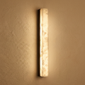 Natural Alabaster Linear Wall Light-Lighting > Wall Lights-casanuva-Black-40cm-casanuva