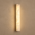 Natural Alabaster Linear Wall Light-Lighting > Wall Lights-casanuva-Gold-40cm-casanuva