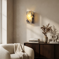 Natural Marble Wall Light Cuboid Design-Lighting > Wall Lights-casanuva-casanuva
