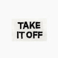 Non-Slip Mat with TakeItOff Letter Print-Rugs & Mats > Door Mats-casanuva-S-casanuva