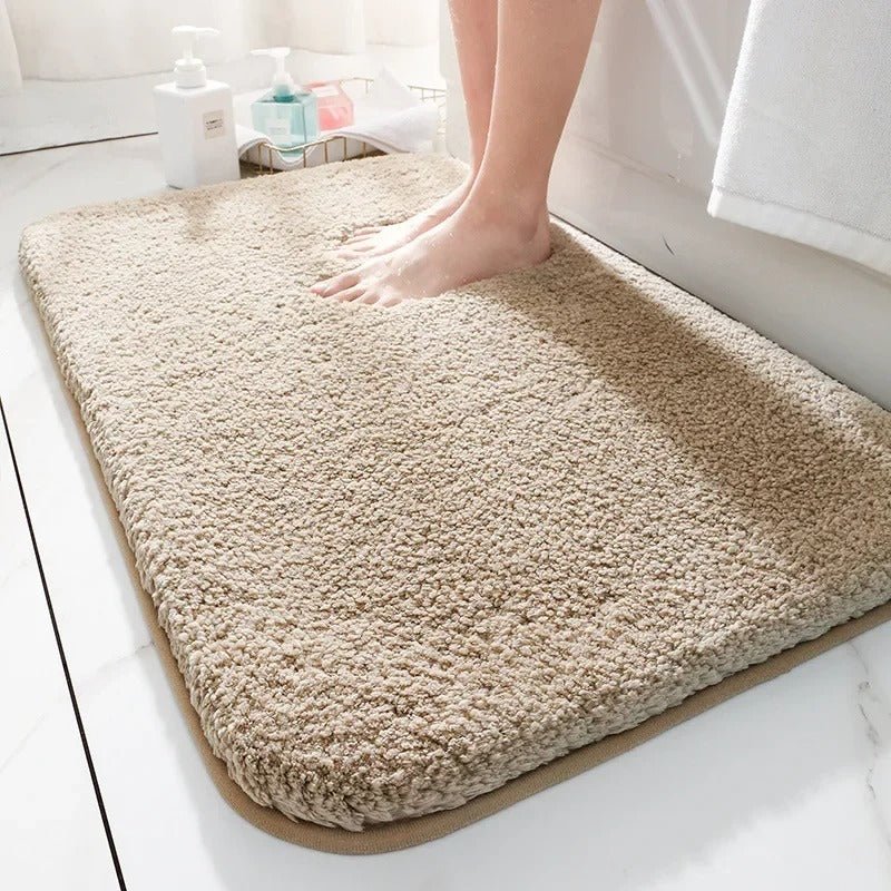 Non-Slip Plush Bathroom Mat Soft and Absorbent-Bedding & Bath > Bath Mats-casanuva-casanuva