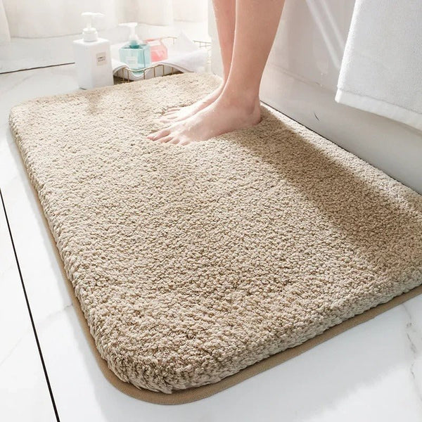 Non-Slip Plush Bathroom Mat Soft and Absorbent-Bedding & Bath > Bath Mats-casanuva-casanuva