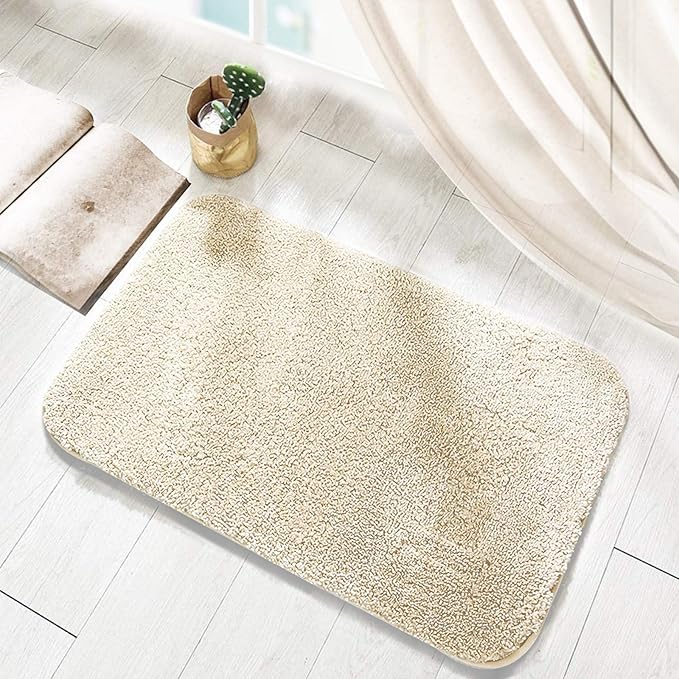 Non-Slip Plush Bathroom Mat Soft and Absorbent-Bedding & Bath > Bath Mats-casanuva-casanuva