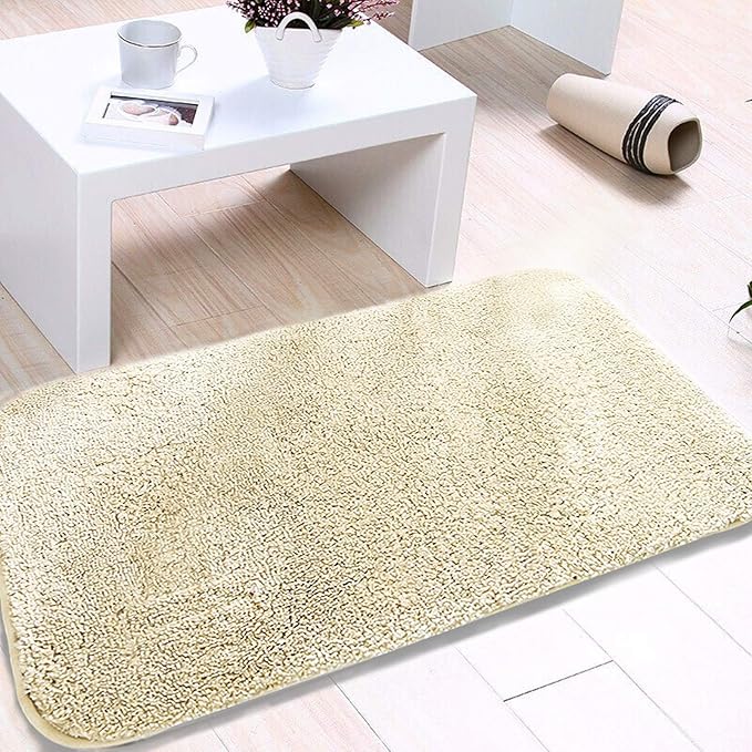 Non-Slip Plush Bathroom Mat Soft and Absorbent-Bedding & Bath > Bath Mats-casanuva-casanuva