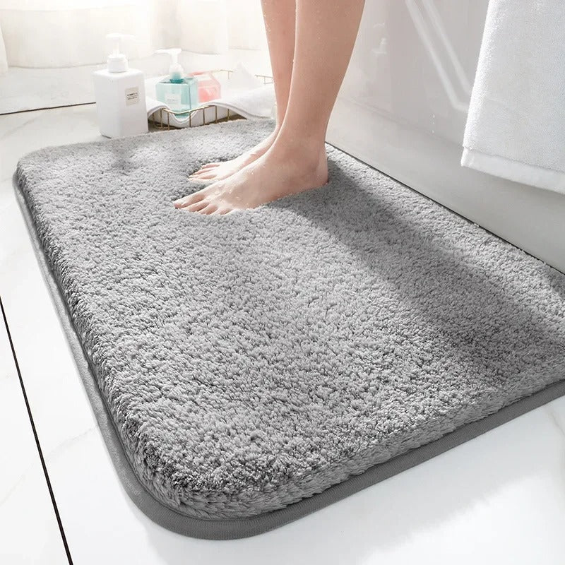 Non-Slip Plush Bathroom Mat Soft and Absorbent-Bedding & Bath > Bath Mats-casanuva-casanuva