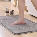 Non-Slip Plush Bathroom Mat Soft and Absorbent-Bedding & Bath > Bath Mats-casanuva-Gray-40x60cm-casanuva