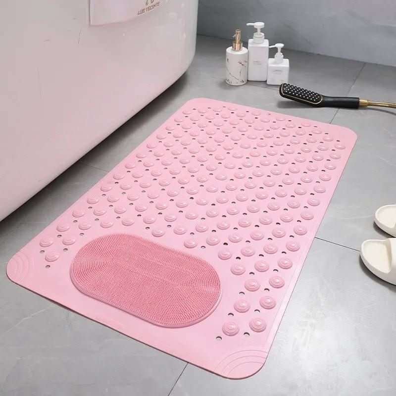 Non-Slip Shower Mat for Safety and Comfort in the Bathroom-Bedding & Bath > Bath Mats-casanuva-Pink-38x69cm-casanuva