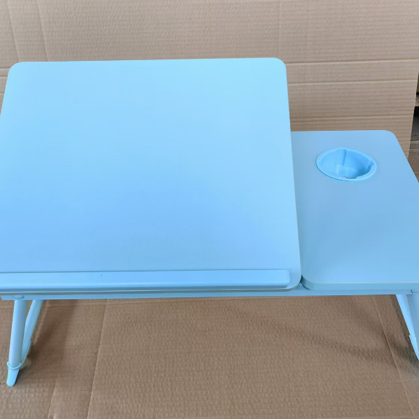 Nordic Carbon Steel MDF Rectangular Desk Foldable Angle Adjustable with 2-Tray Saucer-Furniture > Desks-casanuva-casanuva