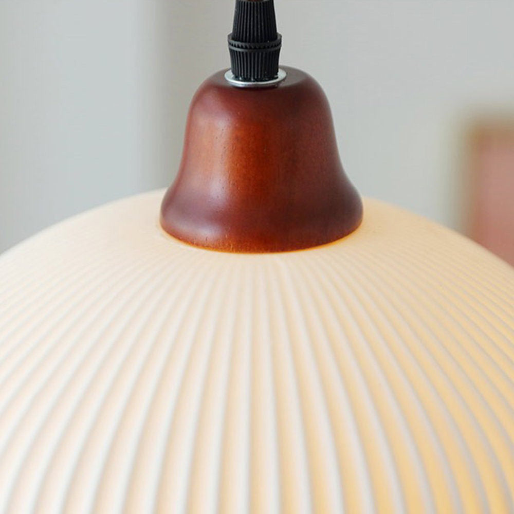 Nordic Ceramic White Pendant Light for Dining Room-Lighting > Pendant Lights-casanuva-casanuva