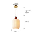 Nordic Ceramic White Pendant Light for Dining Room-Lighting > Pendant Lights-casanuva-casanuva
