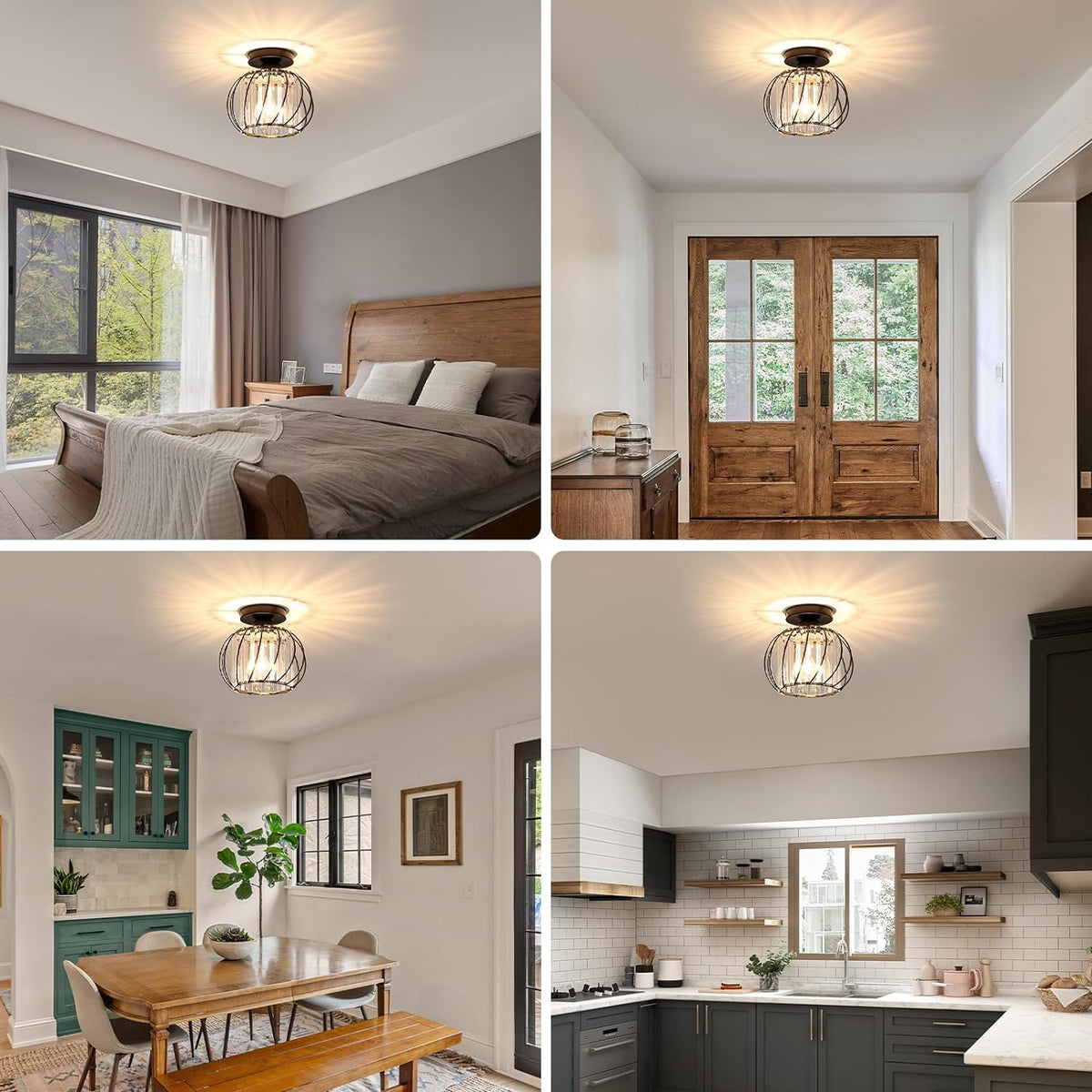 Nordic Glass Ceiling Light for Hallway-Lighting > Ceiling Lights-casanuva-casanuva