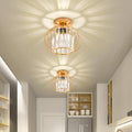 Nordic Glass Ceiling Light for Hallway-Lighting > Ceiling Lights-casanuva-Gold-D16*H16cm-1 Piece-casanuva