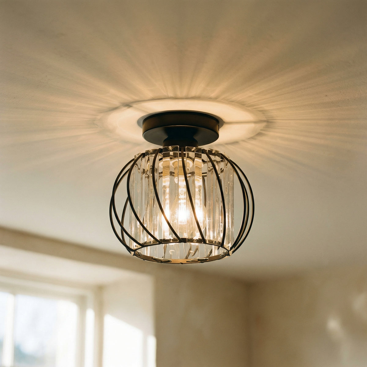 Nordic Glass Ceiling Light for Hallway-Lighting > Ceiling Lights-casanuva-casanuva