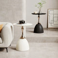 Nordic Lotus Side Table Scandinavian Design Minimalist Wood-Furniture > Side Tables-casanuva-casanuva