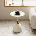 Nordic Lotus Side Table Scandinavian Design Minimalist Wood-Furniture > Side Tables-casanuva-casanuva