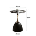 Nordic Lotus Side Table Scandinavian Design Minimalist Wood-Furniture > Side Tables-casanuva-casanuva