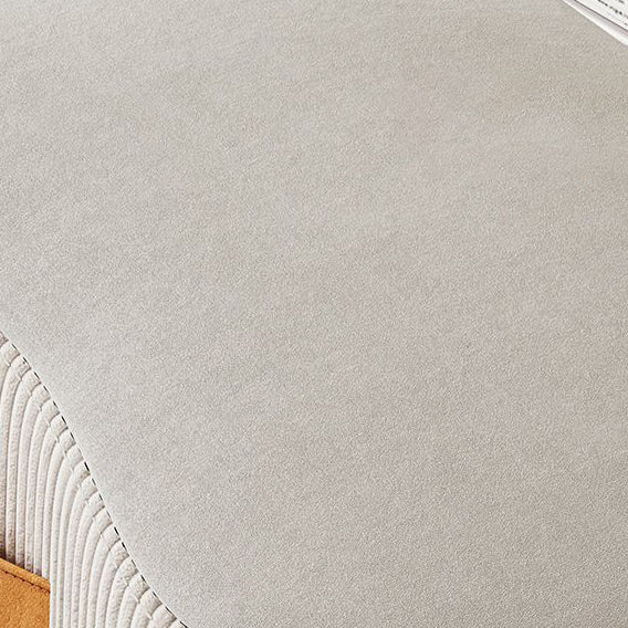 Nordic Portable Flannelette Footstool Solid Wood Backless Armless-Furniture > Side Tables-casanuva-casanuva