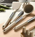 Nordic Silicone Kitchen Utensil Set 13 Pieces Latte Color-Kitchen & Dining > Cooking Utensils-casanuva-casanuva