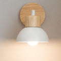 Nordic Wood and Metal Wall Sconce Lamp-Lighting > Wall Lights-casanuva-casanuva