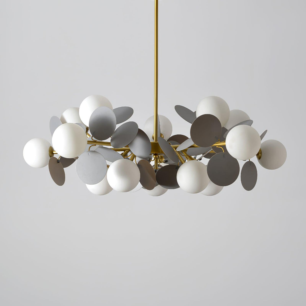 Off White Tree Chandelier Light Fixture-Lighting > Chandeliers & Pendant Lights-casanuva-casanuva