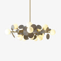 Off White Tree Chandelier Light Fixture-Lighting > Chandeliers & Pendant Lights-casanuva-casanuva