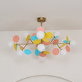 Off White Tree Chandelier Light Fixture-Lighting > Chandeliers & Pendant Lights-casanuva-casanuva