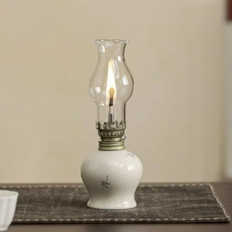 Oil Lantern with Adjustable Flame and Durable Design-Home Decor > Decorative Accessories-casanuva-casanuva