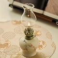 Oil Lantern with Adjustable Flame and Durable Design-Home Decor > Decorative Accessories-casanuva-Peach Blossom-Bud-casanuva