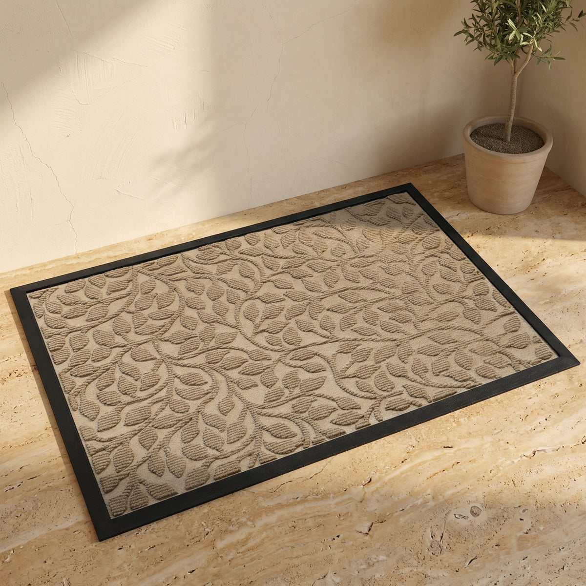 Olive Grove Door Mat Natural Fiber Design-Rugs & Mats > Door Mats-casanuva-casanuva