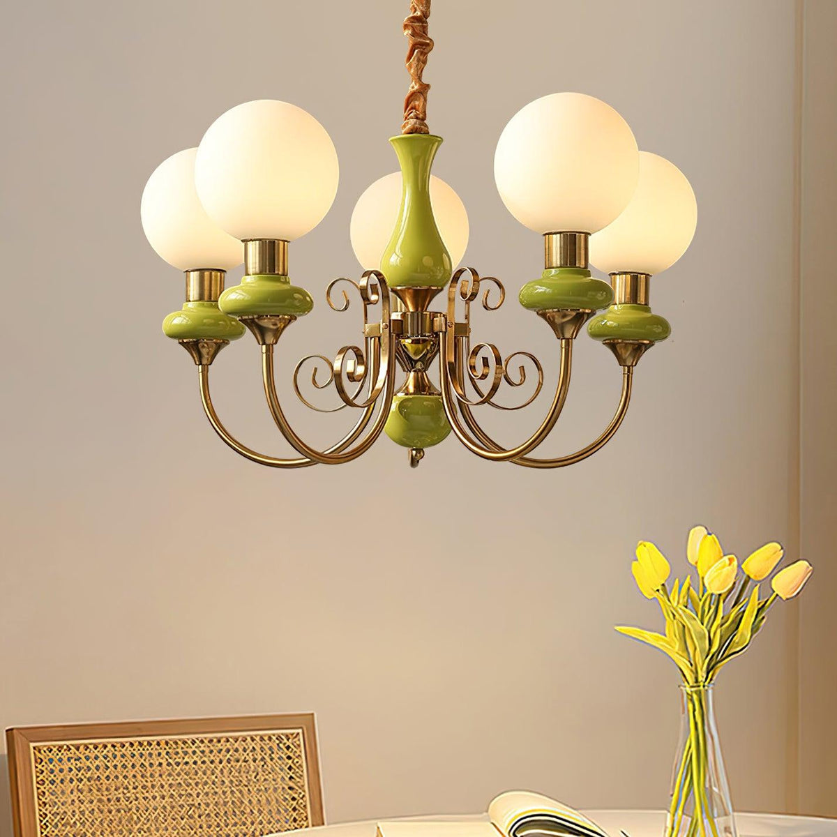 Onyx Crystal Chandelier-Lighting > Chandeliers & Pendant Lights-casanuva-casanuva