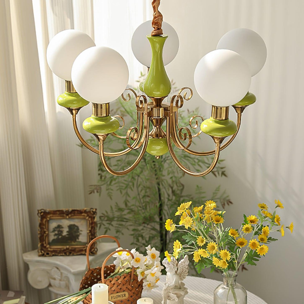 Onyx Crystal Chandelier-Lighting > Chandeliers & Pendant Lights-casanuva-casanuva