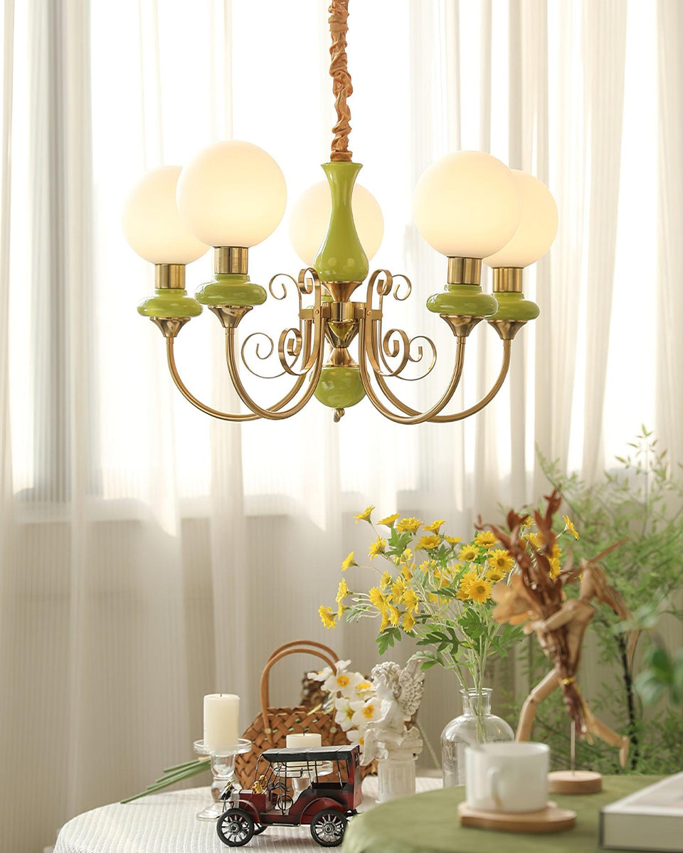Onyx Crystal Chandelier-Lighting > Chandeliers & Pendant Lights-casanuva-casanuva