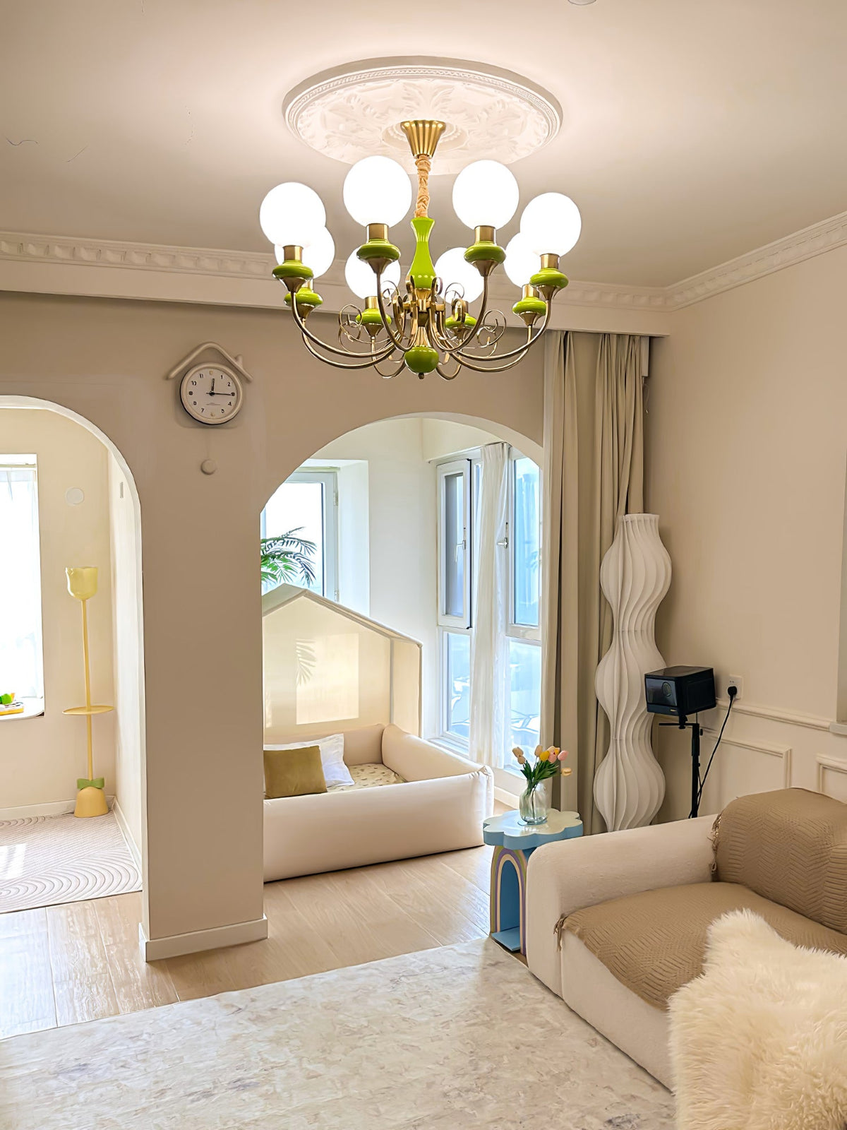 Onyx Crystal Chandelier-Lighting > Chandeliers & Pendant Lights-casanuva-casanuva