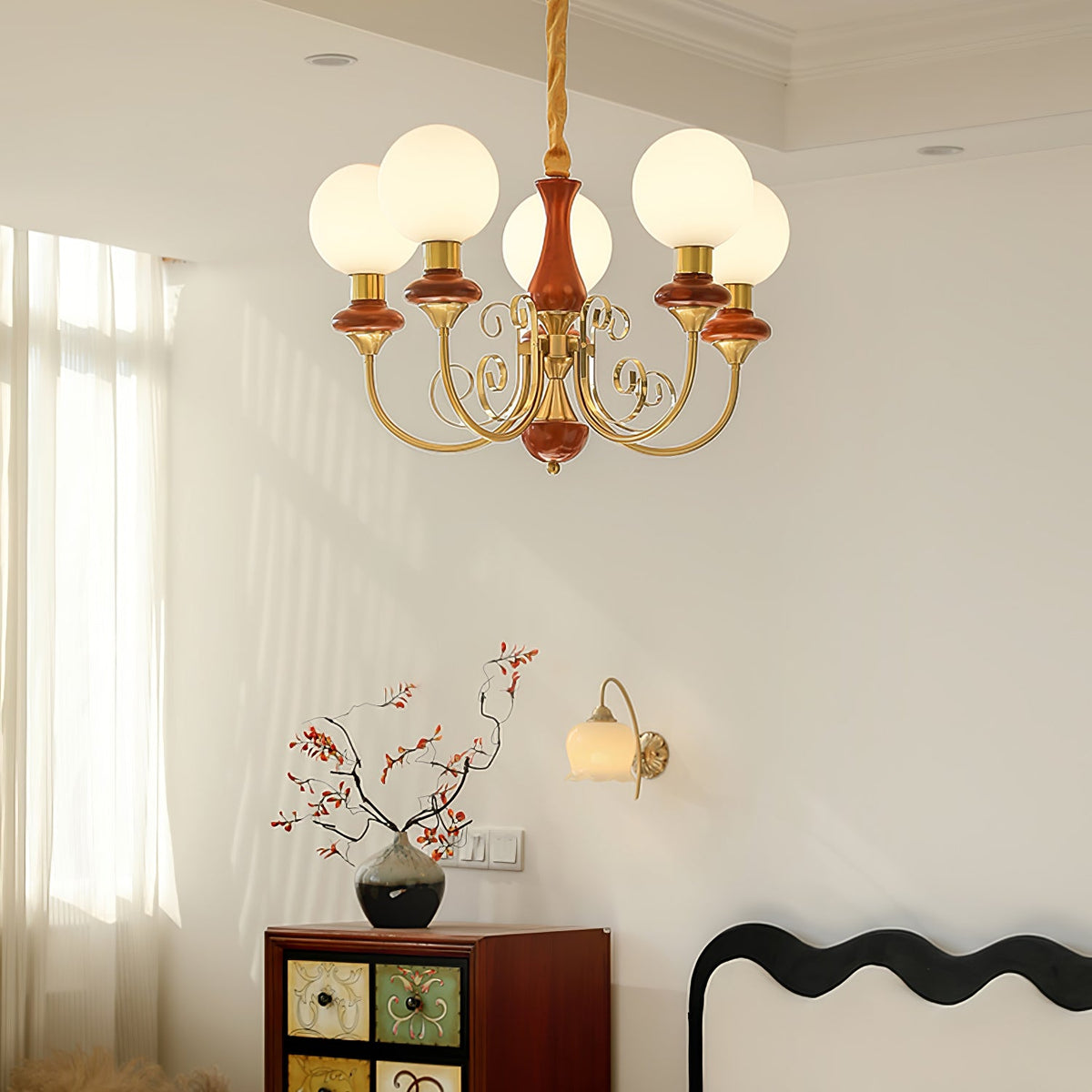 Onyx Crystal Chandelier-Lighting > Chandeliers & Pendant Lights-casanuva-casanuva