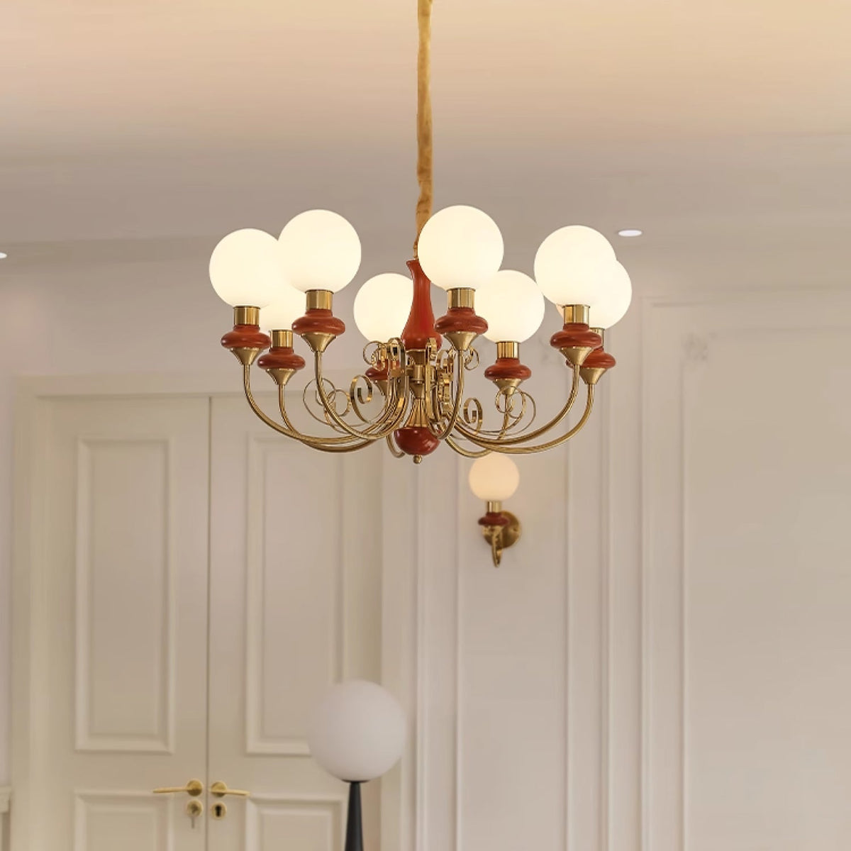 Onyx Crystal Chandelier-Lighting > Chandeliers & Pendant Lights-casanuva-casanuva