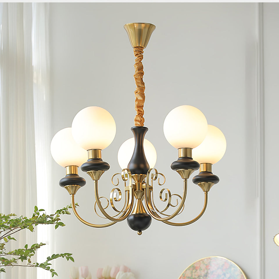 Onyx Crystal Chandelier-Lighting > Chandeliers & Pendant Lights-casanuva-casanuva