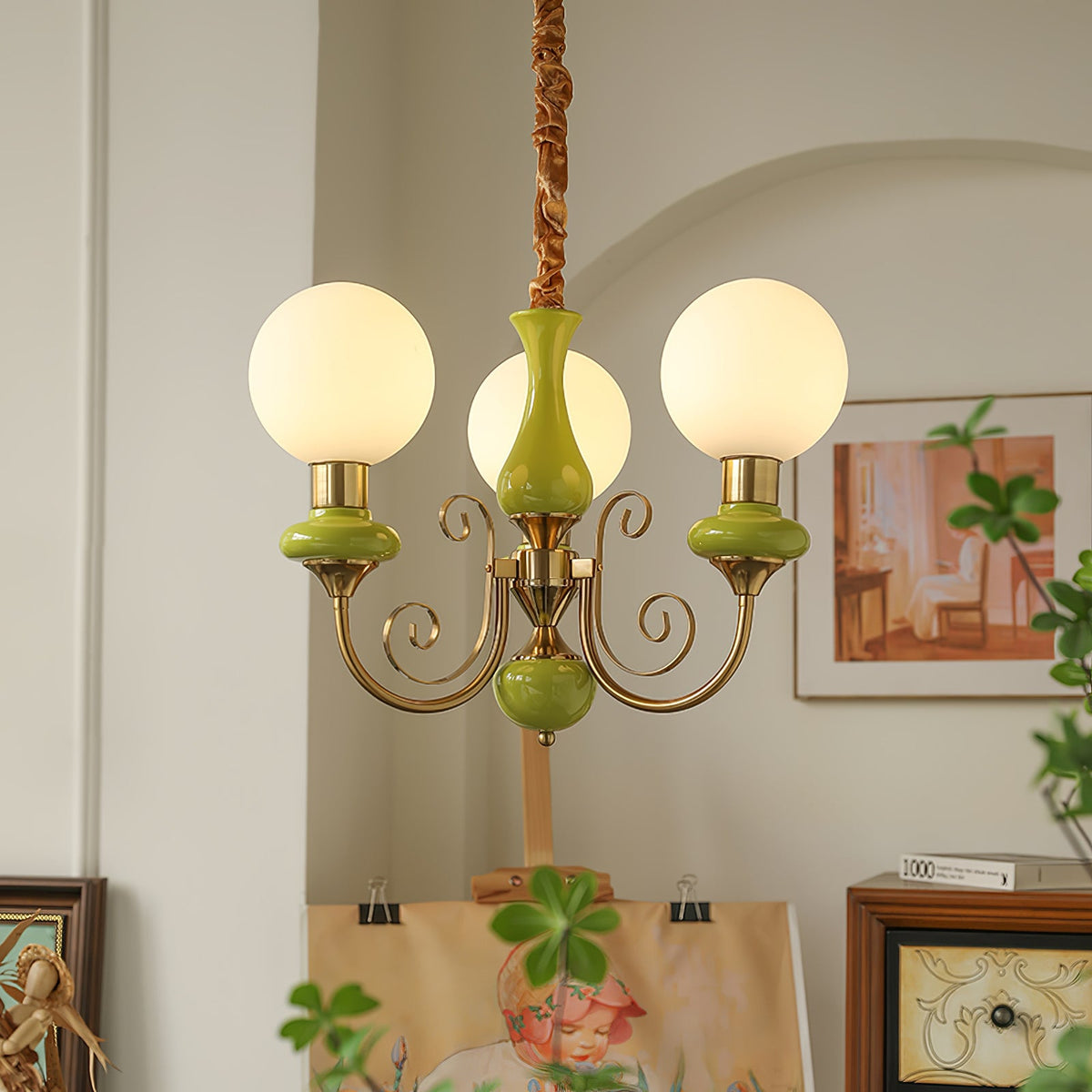 Onyx Crystal Chandelier-Lighting > Chandeliers & Pendant Lights-casanuva-casanuva