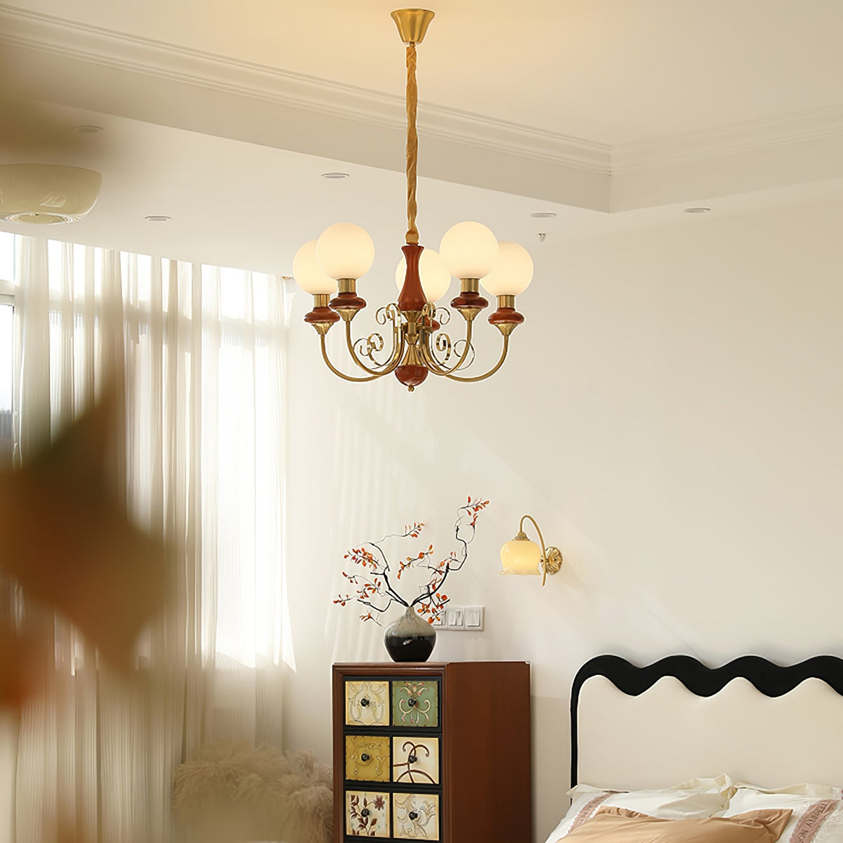 Onyx Crystal Chandelier-Lighting > Chandeliers & Pendant Lights-casanuva-casanuva
