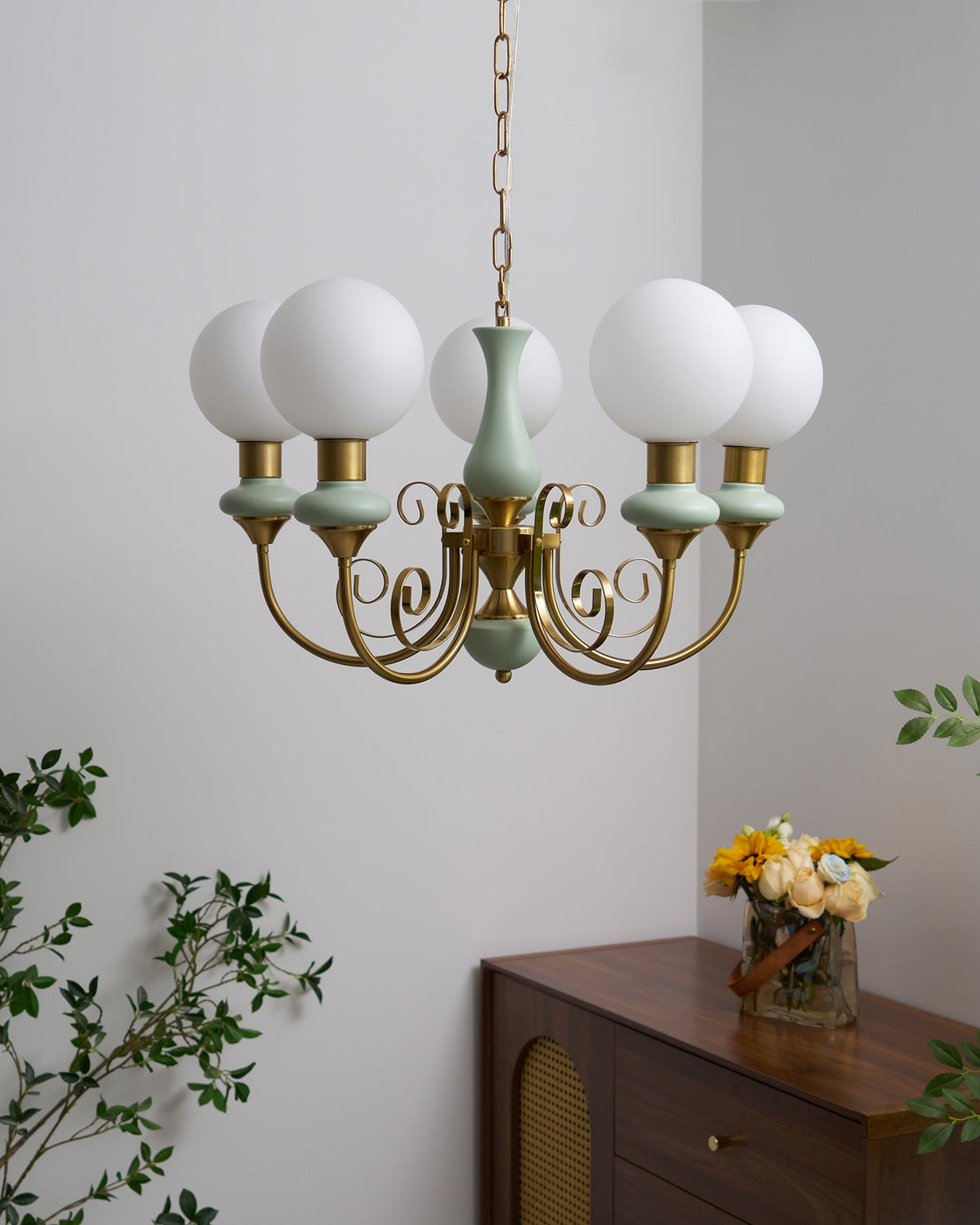 Onyx Crystal Chandelier-Lighting > Chandeliers & Pendant Lights-casanuva-casanuva