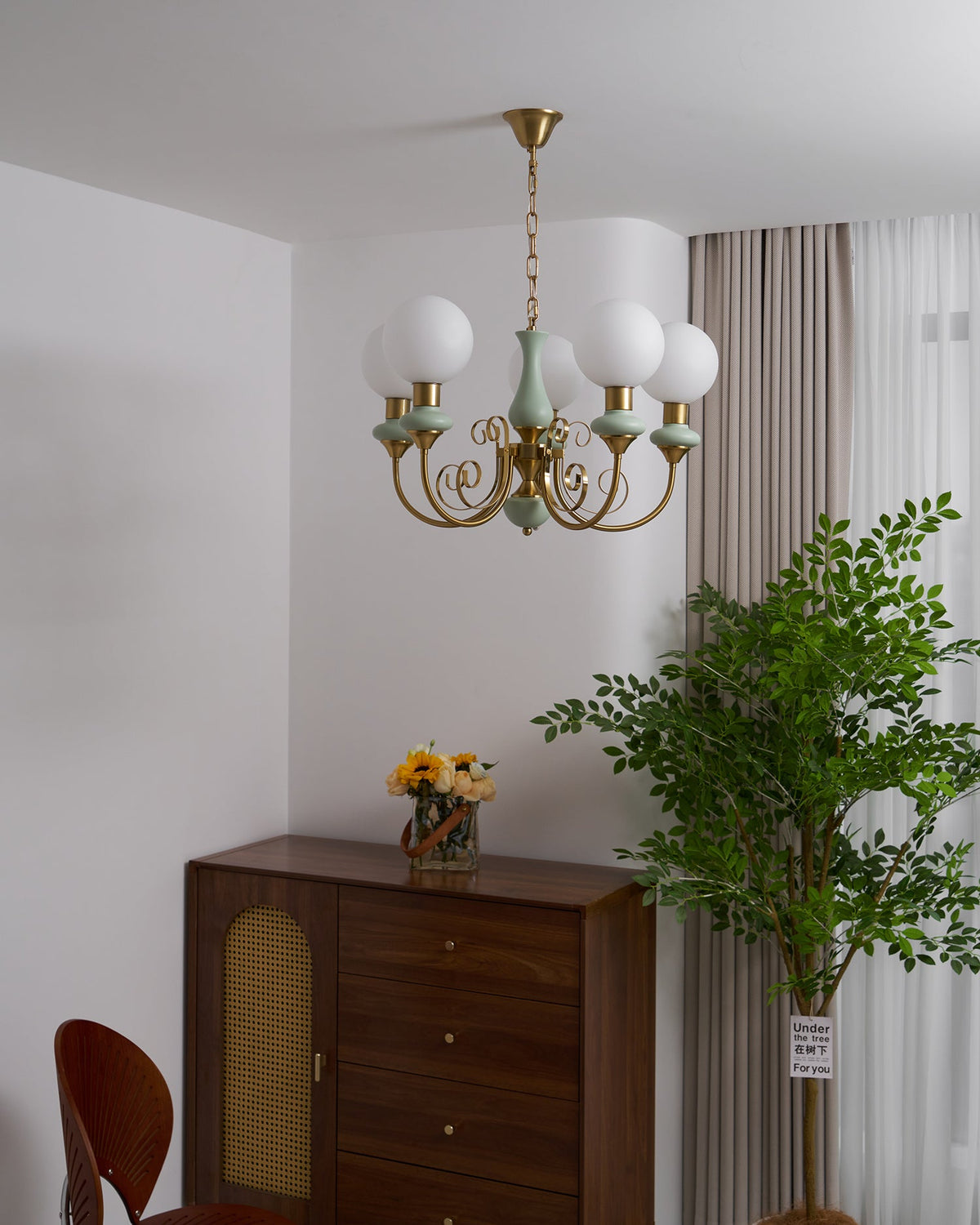 Onyx Crystal Chandelier-Lighting > Chandeliers & Pendant Lights-casanuva-casanuva